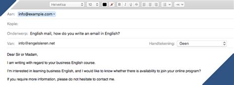 Engelse Mail Hoe Schrijf Je Een E Mail In Het Engels Met Voorbeelden