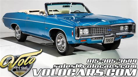 1969 Chevrolet Impala For Sale At Volo Auto Museum V20579 Youtube