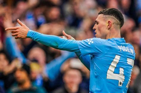 Cetak Brace Untuk Kemenangan Man City Phil Foden Setara Lionel Messi