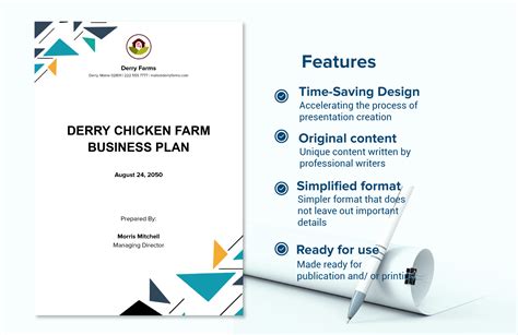 Chicken Farm Business Plan Template In Word PDF Google Docs