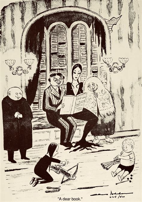 The original gomez addams cartoon - asevdd