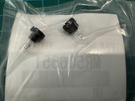 Genuine Mitsubishi Bulb Instrument Panel Meter MR506551 Speedo Cluster ...