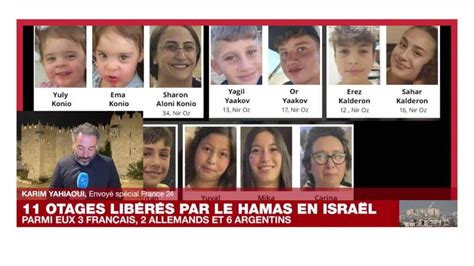 Onze Otages Isra Liens Lib R S Par Le Hamas Prisonniers