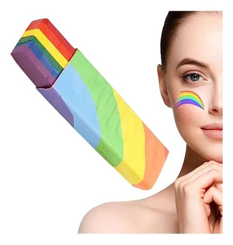 Gis Arcoris Para La Cara Pride Gay Lgbt Pintura Maquillaje Meses Sin Inter S