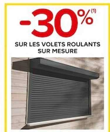 Promo Les Volets Roulants Sur Mesure Chez Castorama Icatalogue Fr