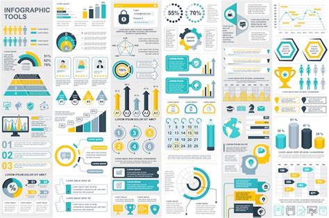 Premium Vector Infographic Elements Vector Design Template