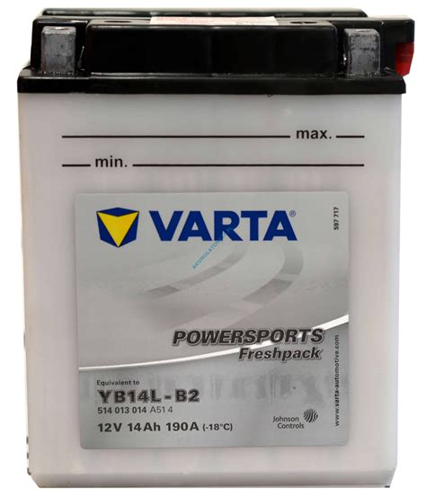 VARTA YB14L-B2 12V 14Ah 190A P+