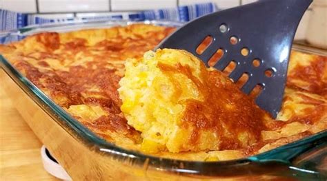 Sweet Creamed Corn Casserole Is Buttery Cheesy Cornbread Goodness