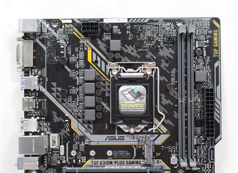 Asus TUF H310M Plus Gaming Motherboard Review: The Basics, Plus RGB ...