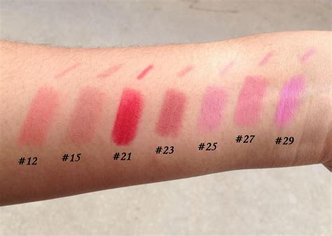 The Bridal Hairstylist: Inglot AMC lip pencil swatches