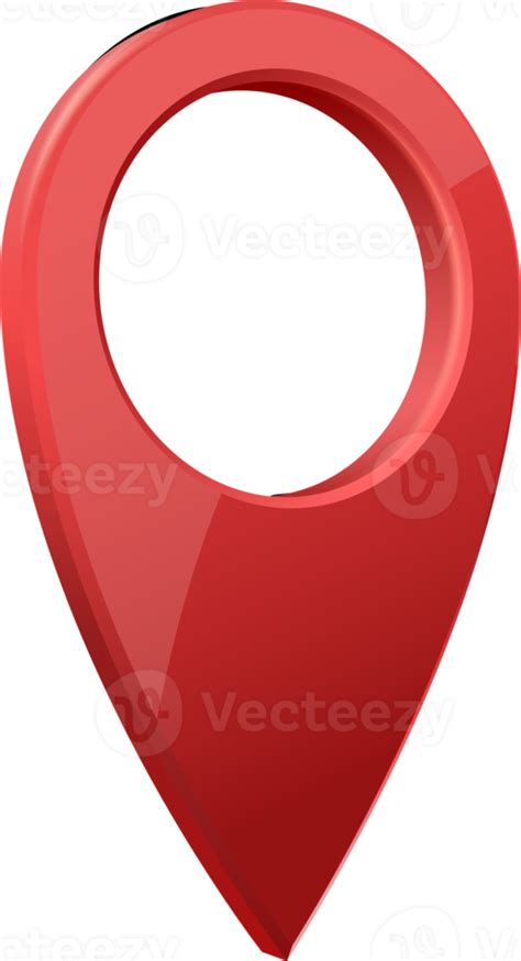 Red Glossy Pointer 11421285 Png