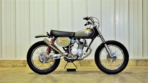 1975 Honda Xr75 Dirt Track 1 Custom Dirt Bike Vintage Honda