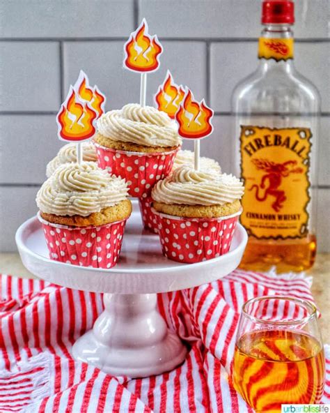 Fireball Cupcakes Urban Bliss Life