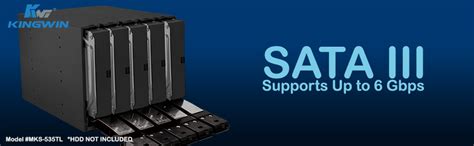 Kingwin Hard Drive Enclosure For Computer PC Case Internal Bay Hot Swap For HDD SSD