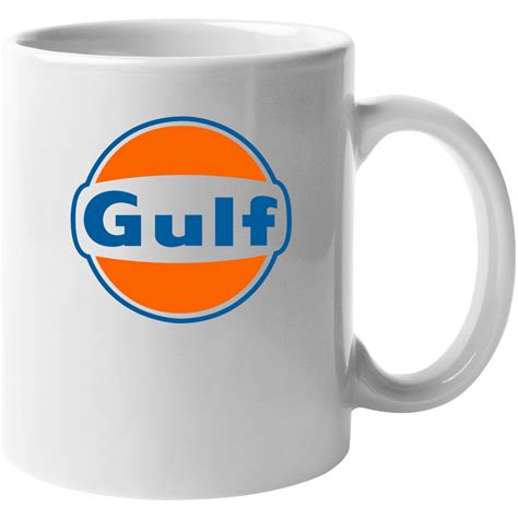 Gulf Gas Station Logo Cars Mug