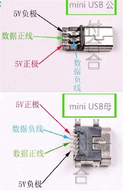 micro usb接口接线图片 MicroUSB正负极接口定义图解 TOP数码网