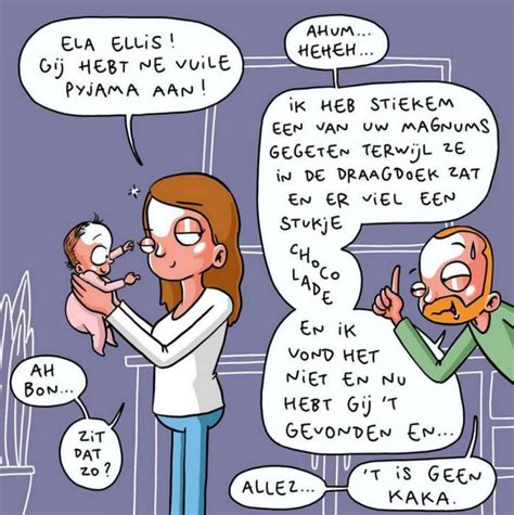 15 Herkenbare En Grappige Cartoons Over Het Leven Met Een Baby Mamabaas