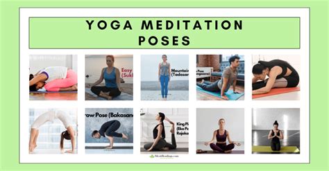 Easy To Advance Yoga Meditation Poses Merit Readings