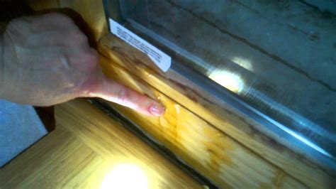 Pella patio door leak - YouTube