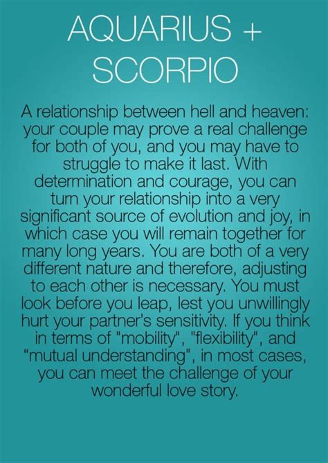 Scorpio And Aquarius A Match Made In Heaven Or Hell Hubpages