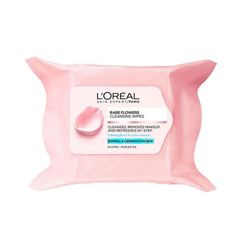 Rare Flowers Cleansing Wipes Normal And Combination Skin Loréal Paris