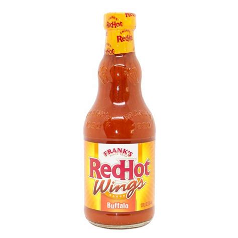 Franks Red Hot Wings Buffalo Sauce Ml Usa Food Shop Lebensmi