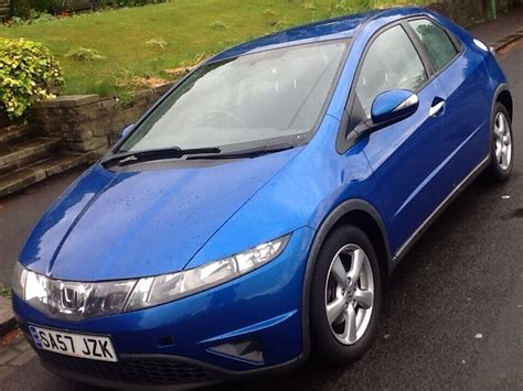 2008 Honda Civic 2 2i Cdti Se Hatchback 5dr Electric Blue In Great Harwood Lancashire Gumtree