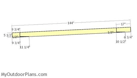 10x12 Flat Shed Roof Plans | MyOutdoorPlans