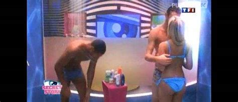 Naked Stéphanie Clerbois in Secret Story