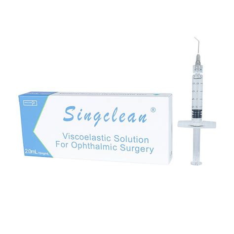 Sodium Hyaluronate Gel For Ophthalmic Surgery Singclean Medical