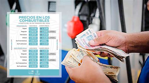 Precio Del Combustible En Honduras A Partir Del Lunes 26 De Febrero