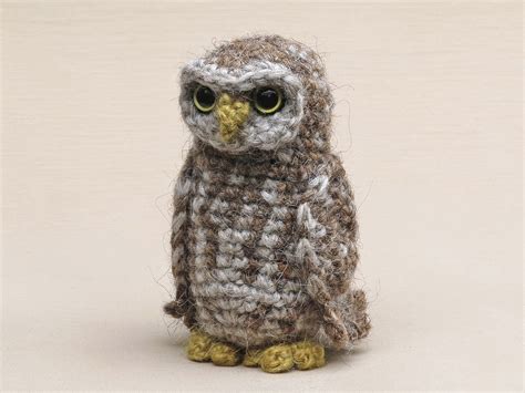 Okiri Realistic Crochet Owl Pattern