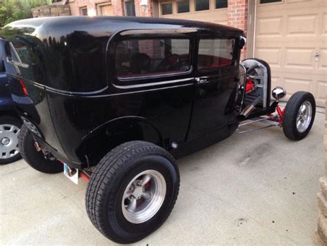 Ford Model A Sedan Hot Rod Street Rod Chopped Classic Ford Model A For Sale