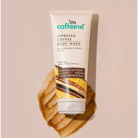 Jual Mcaffeine Naked Raw Coffee Espresso Body Wash Tube Ml Shower Gel Exfoliasi Sell