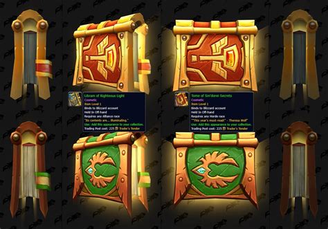 Wowhead On Twitter Cosmetic Off Hand Librams Are Coming To The