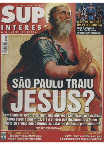 Sebo do Messias Revista Super Interessante Ano 2003 N 195 São