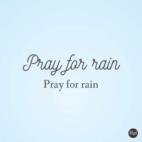 Pray for Rain