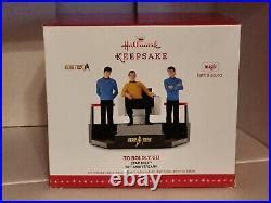 Hallmark Star Trek To Boldly Go Kirk Spock Mccoy 50th Anniversary