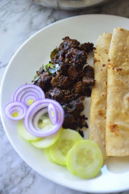 Spicy Beef Fry Nadan Irachi Ularthu Oventales