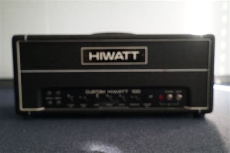 Hiwatt Custom Shop Dr103 100w Head Class Ab Made In England Acheter Sur Ricardo