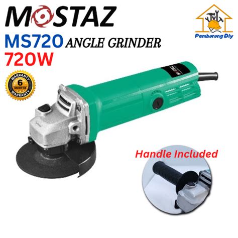 MOSTAZ ORIGINAL PROFESSIONAL ANGLE GRINDER MS720 720W Lazada