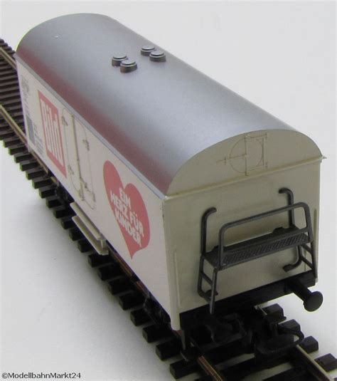 MÄRKLIN 4400 DB Güterwagen Bild Herz für Kinder Epoche IV H0 SW