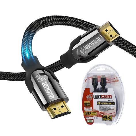 Cable HDMI Lancom HAA01 1 8M 1 8 Metros Versión 2 0 Ultra HD 4K