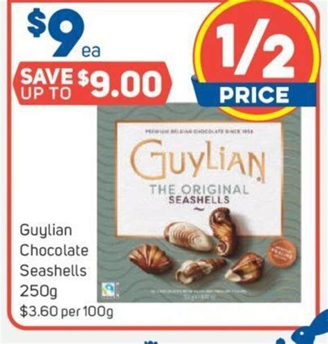 Guylian Chocolate Seashells 250g Offer At Foodland