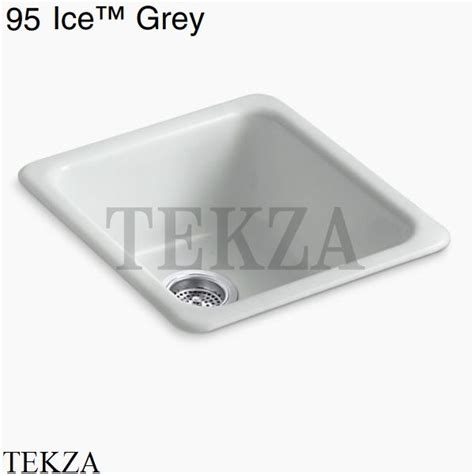 Kohler Iron Tones Мойка для кухни встраиваемая снизу или сверху, без ...