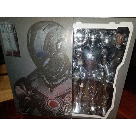 HOT TOYS IRON MAN MARK II MMS150 IRON MAN 2 สนคามอ2 Shopee Thailand