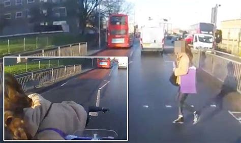 Motorcycle Crashes Into Pedestrian In Shock Viral Video You Wont