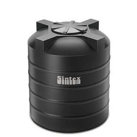 Triple Layer Black Sintex Water Tank Capacity 1000 5000 L At Rs 8 50