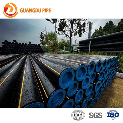 Large Diameter Hdpe Pipe Pn Polyethylene Plastic Pipe Pe Pipe And