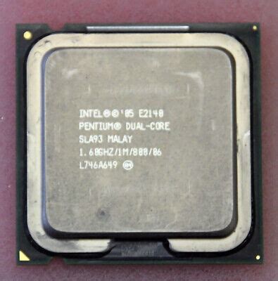 Intel Pentium Dual-Core E2140 1.60GHz/1M/800 Desktop Processor (SLA93 ...